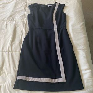 Calvin Klein Black Cocktail Dress 6